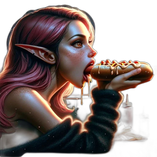 food, dragon, creature, fantasy art transparent PNG cut-out