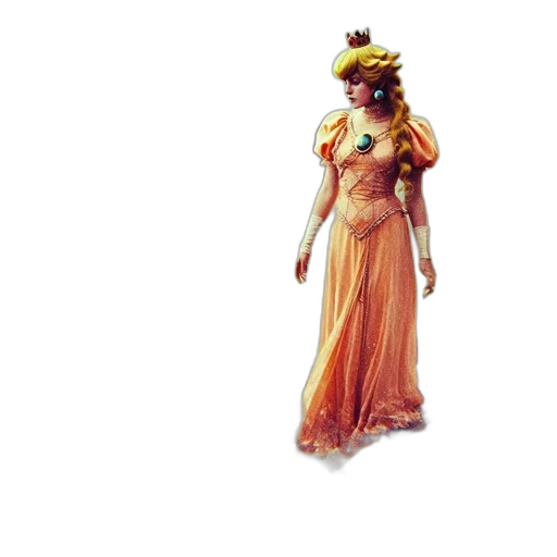 dress, crown, staff, mask transparent PNG cut-out