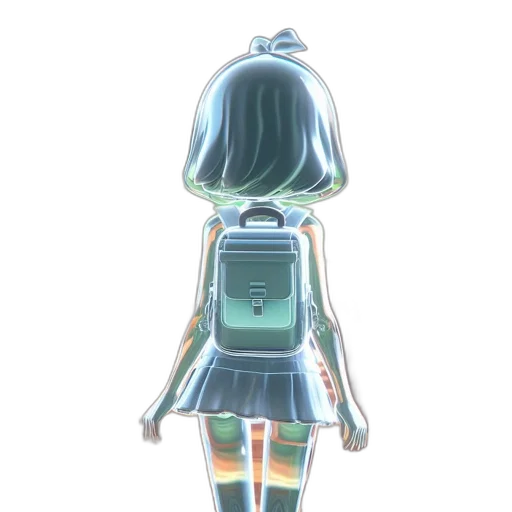 robot, dress, jacket, staff transparent PNG cut-out