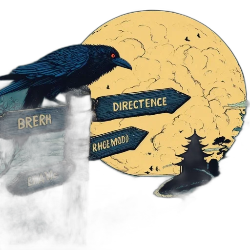 concept art, nighttime, scene, features transparent PNG cut-out