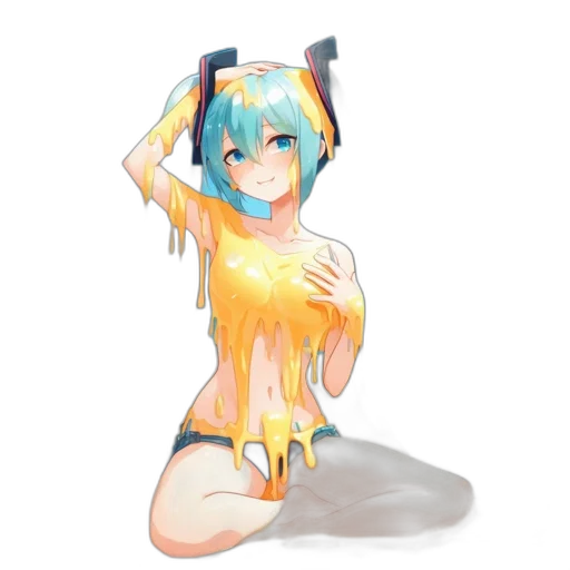 dress, robot, weapon, staff transparent PNG cut-out