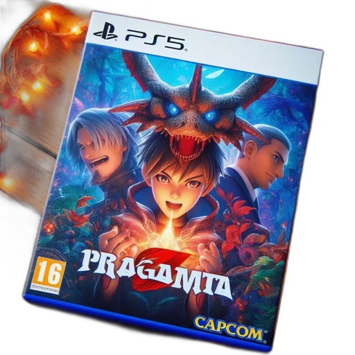 concept art, box, art, pragmata transparent PNG cut-out