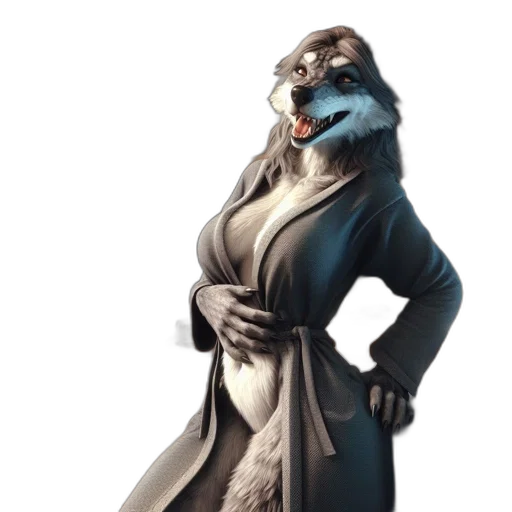 dress, staff, dragon, creature transparent PNG cut-out