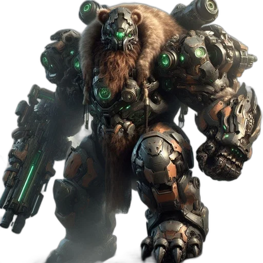robot, weapon, creature, animal transparent PNG cut-out