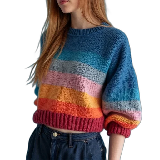 jacket, dress, vaporwave, 3d render transparent PNG cut-out