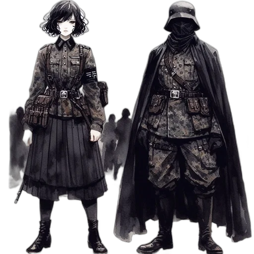 concept art, fantasy art, comic book art, pixel art transparent PNG cut-out