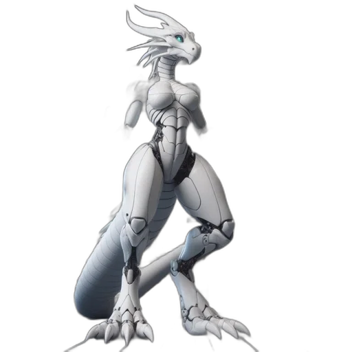 dragon, creature, robot, animal transparent PNG cut-out