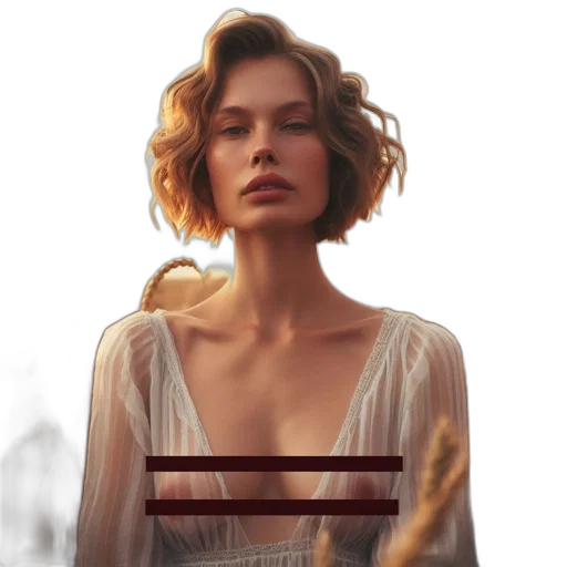 dress, face, crown, jewelry transparent PNG cut-out