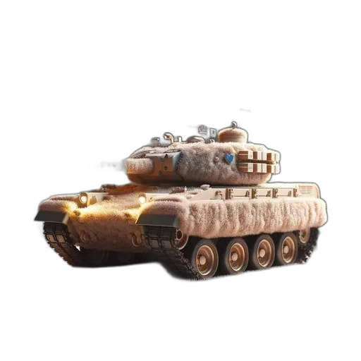 weapon, car, animal, 3d render transparent PNG cut-out