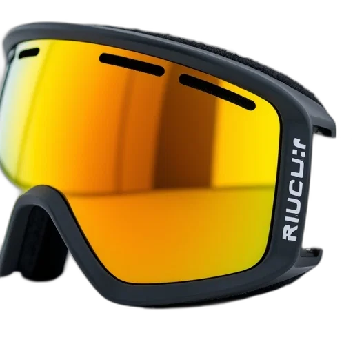 3d render, close-up, black, yellow transparent PNG cut-out