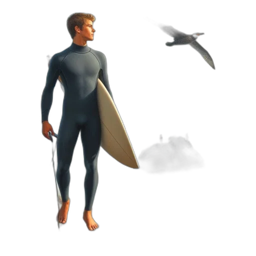 creature, animal, concept art, 3d render transparent PNG cut-out