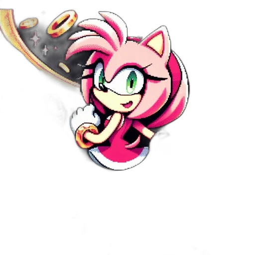 staff, weapon, jewelry, 3d render transparent PNG cut-out