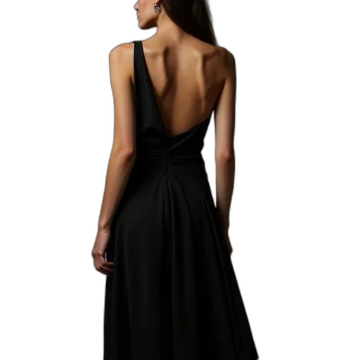 dress, jewelry, dark, woman transparent PNG cut-out