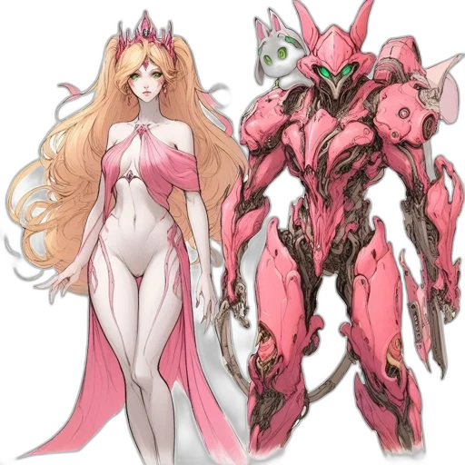 concept art, anime, fantasy art, comic book art transparent PNG cut-out