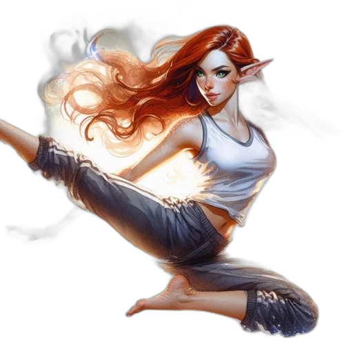 staff, fantasy art, concept art, comic book art transparent PNG cut-out