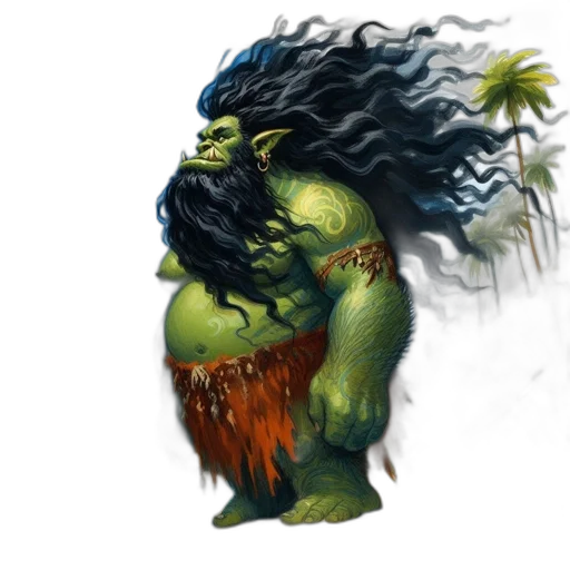 creature, concept art, fantasy art, comic book art transparent PNG cut-out