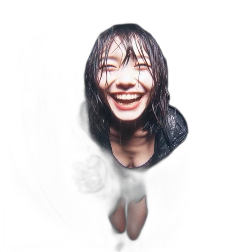 umbrella, face, mask, creature transparent PNG cut-out