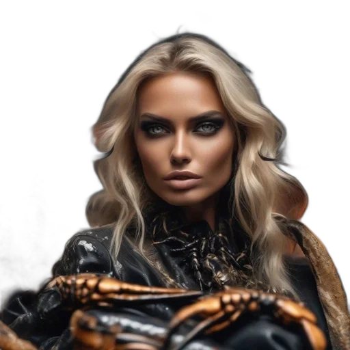 hair, jacket, face, robot transparent PNG cut-out
