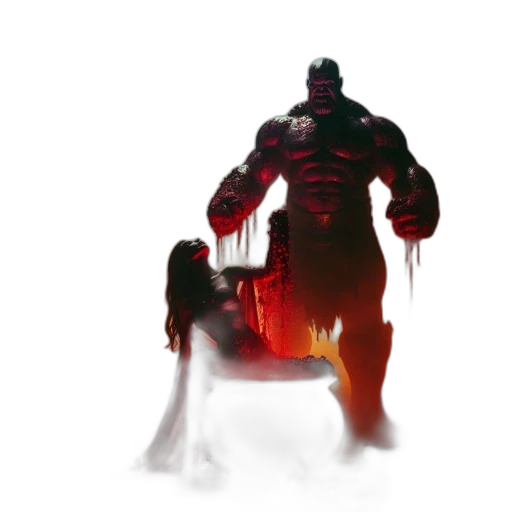 creature, concept art, comic book art, pixel art transparent PNG cut-out