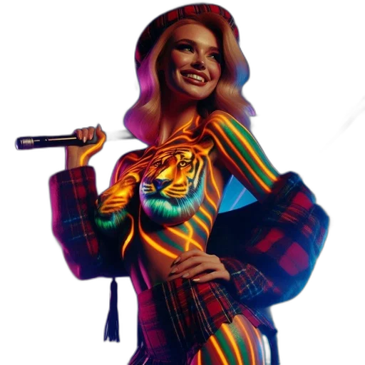 jacket, staff, concept art, comic book art transparent PNG cut-out