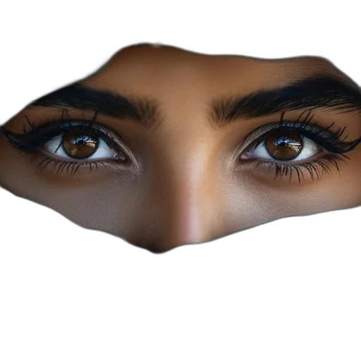 mask, face, hair, hat transparent PNG cut-out