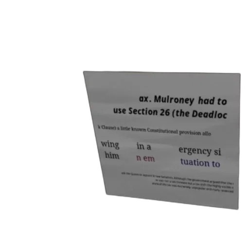 poster, text, about, mulroney transparent PNG cut-out