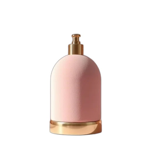 bottle, crown, dress, 3d render transparent PNG cut-out
