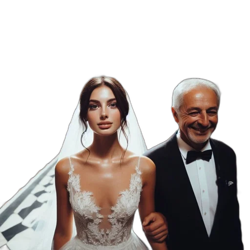 dress, crown, jewelry, umbrella transparent PNG cut-out