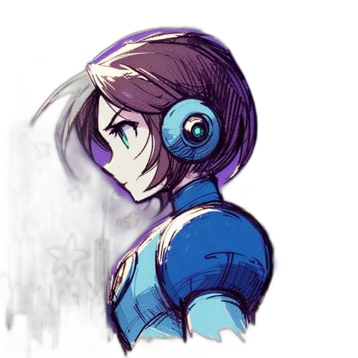 robot, face, mask, staff transparent PNG cut-out