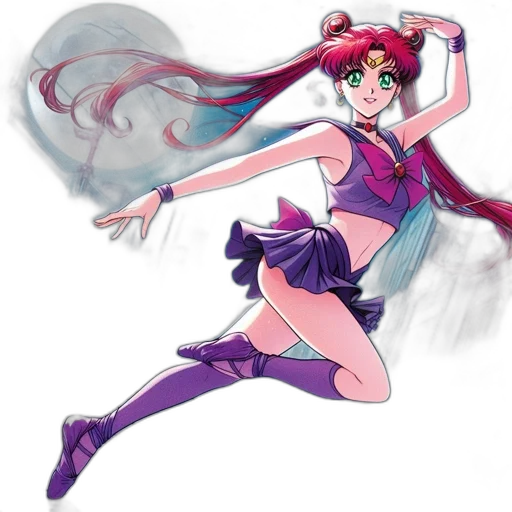 dress, staff, anime, concept art transparent PNG cut-out