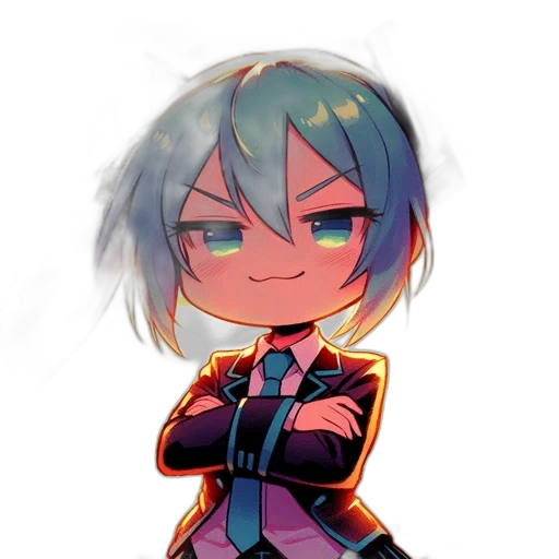 staff, robot, weapon, jacket transparent PNG cut-out