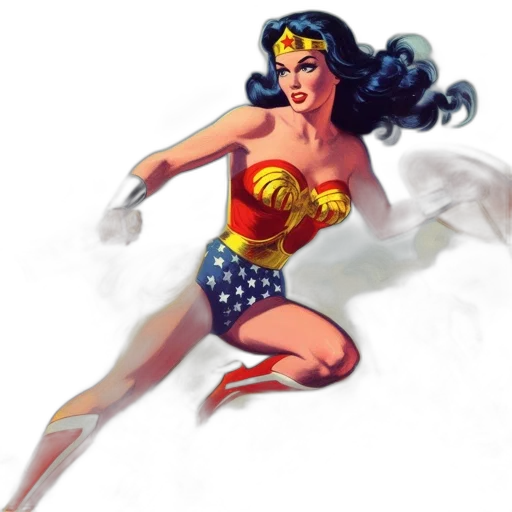 comic book art, concept art, fantasy art, photorealistic transparent PNG cut-out