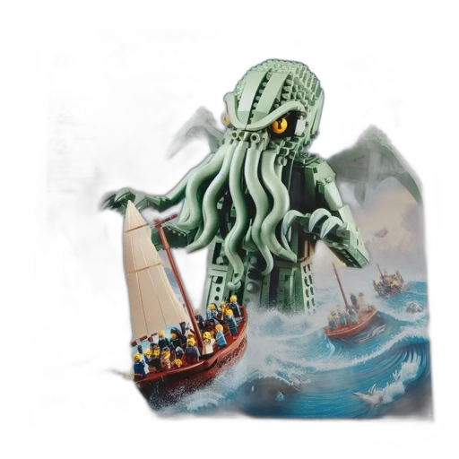creature, concept art, fantasy art, 3d render transparent PNG cut-out