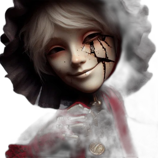 face, mask, staff, creature transparent PNG cut-out