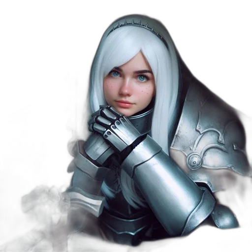 robot, weapon, face, sword transparent PNG cut-out