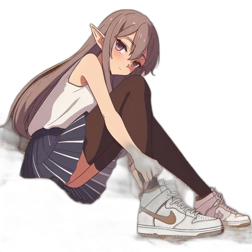shoes, weapon, creature, dress transparent PNG cut-out