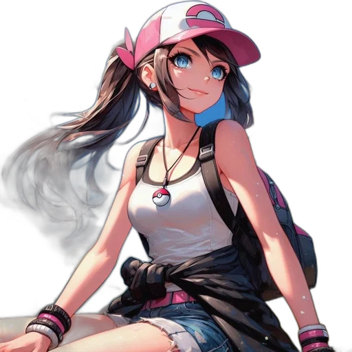 staff, hat, weapon, dress transparent PNG cut-out