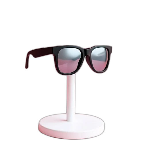 furniture, staff, 3d render, vaporwave transparent PNG cut-out
