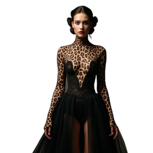 dress, concept art, fantasy art, dark transparent PNG cut-out