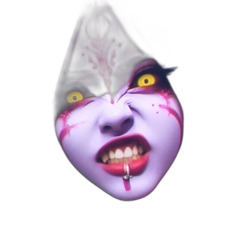 mask, face, creature, crown transparent PNG cut-out