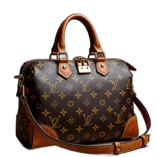 louis, vuitton, bag, ornate transparent PNG cut-out