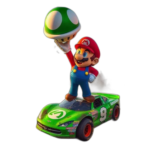 car, weapon, 3d render, concept art transparent PNG cut-out
