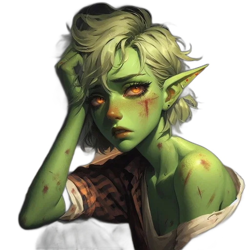 face, staff, fantasy art, pixel art transparent PNG cut-out