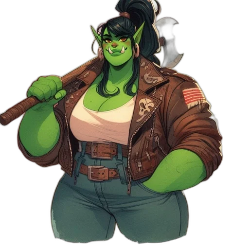 jacket, staff, concept art, fantasy art transparent PNG cut-out