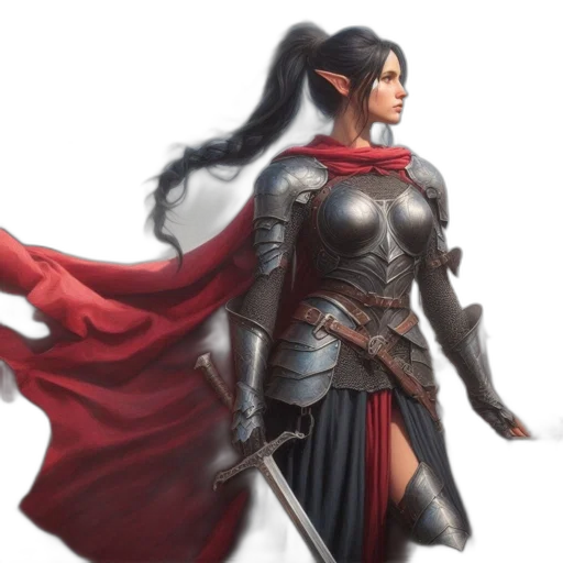 sword, weapon, concept art, fantasy art transparent PNG cut-out
