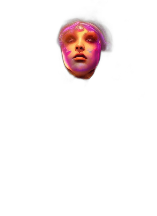 face, mask, jewelry, creature transparent PNG cut-out