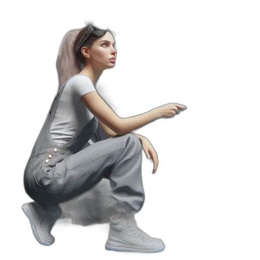 shoes, dress, robot, creature transparent PNG cut-out