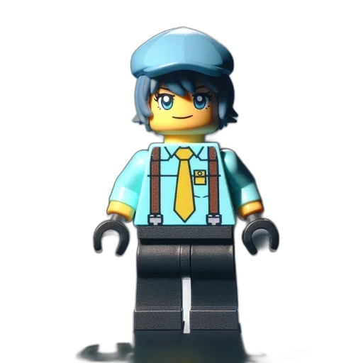 staff, hat, robot, jacket transparent PNG cut-out