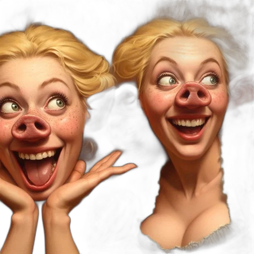 face, mask, photorealistic, 3d render transparent PNG cut-out