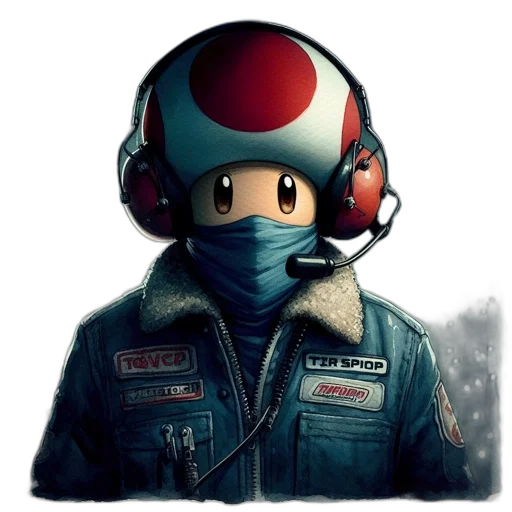 jacket, mask, robot, face transparent PNG cut-out